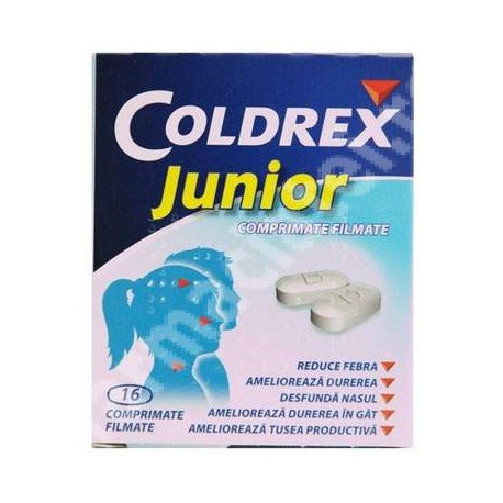 Coldrex Junior, 16 comprimate, Gsk