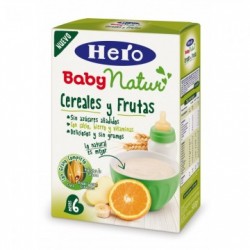 Hero - 8 Cereale Cu Fructe Si Lapte 6+ - 250G