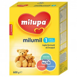 Lapte de inceput Milupa Milumil 1, 600 g, 0-6 luni