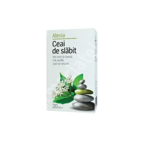 Ceai de slabit, 20 plicuri, Alevia