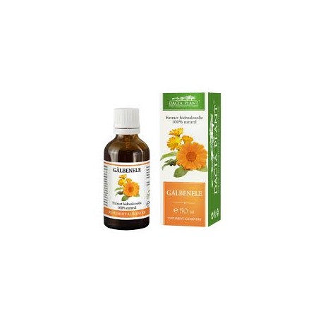 Tinctura de Galbenele 50ml Dacia Plant
